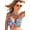 Royal Tropical Oasis, variant on Women's Leader Bra Sized Underwire Bikini Top