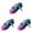 Light blue 3PCS, variant on Indestructible Dog Toy Super Chew Dog Toy Shoe Modeling Can Make A Sound Leak Food Interactive Dog Toy Gift Medium Dog Big Dog Small Dog