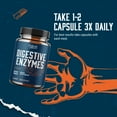 Pure Digestive Enzyme Capsules with Lipase Amylase Protease Aids
