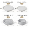 thumbnail image 2 of Onader 8-Piece Dinnerware Set, Speckled Plates and Bowls for Restaurant, Handcrafted Ceramic Dishware, Microwave & Dishwasher Safe - Multi Color, 2 of 6