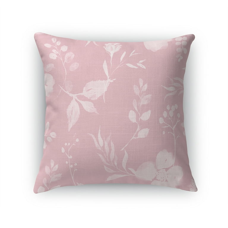 TRANSPARENT FLOWER PINK Accent Pillow By Kavka Designs
