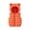 Orange, variant on XBASW Baby Toddler Hooded Vest for Boys Girls Winter Puffer Cotton Waistcoat Zipper up Sleeveless Jacket Size 1-6Y