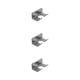 thumbnail image 1 of Inteprter Estante de pared fácil de instalar para un almacenamiento práctico y que ahorra espacio en el baño Estilo simple gris multifuncional Type1 NO1, 1 of 6