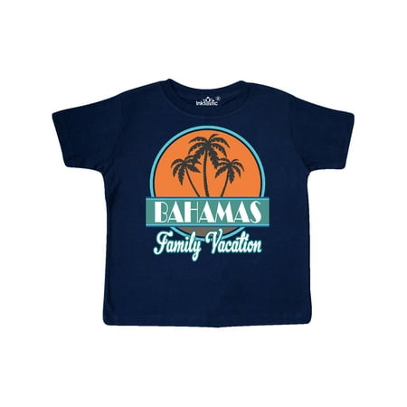 

Inktastic Bahamas Family Vacation Matching Gift Toddler Boy or Toddler Girl T-Shirt