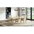 thumbnail image 2 of Dining Chairs Ladder Back Side Chair - Whitewash Finish (Set of 2),Dining Room Seating, 2 of 7