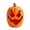 B, variant on 8.66×9.06in Classic Fierce Pumpkin Light, White LED Halloween Decor, Indoor Outdoor Porch Ornament, Friendly Face Jack-o'-Lantern, Traditional Harvest Welcome Light, White