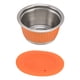 thumbnail image 5 of Juego de filtros de taza cápsula de café recargable reutilizable de acero inoxidable para máquina Dolce Gusto naranja, 5 of 8