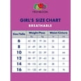 thumbnail image 4 of Fruit of the Loom Girls Assorted Color Breathable Hipster Underwear, 7 Pack Panties (Little Girls & Big Girls), 4 of 4