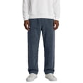 thumbnail image 3 of Hsovts Men Carpenter Pants, Solid Wide‑Wale Corduroy Relaxed Straight‑Leg Multi Cargo Pockets Casual Daily Work Bottoms Blue 3xL, 3 of 3