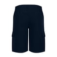 thumbnail image 3 of Men's Athletic Shorts, Workout Gym Shorts with Elastic Drawstring Waist, Stretch Casual Shorts for Running and Lounge, Solid Color Men's Shorts with Pockets, 3 of 5