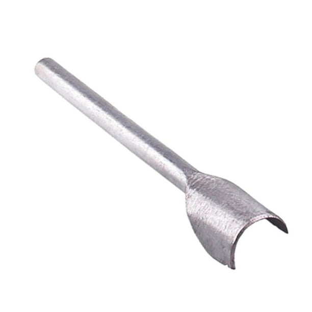 Cortador de cuero artesanal para bricolaje, punzón, punzón, correa, herramientas para cinturón, cartera, bolso Media vuelta 15mm