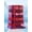Multicolor, variant on Red Purple Cooling Blanket,Lightweight Breathable Summer Throw Blanket with Double Sided Cold Effect,Striped Plaid Modern Abstract Oil Painting Picnic Blankets Bed Sheet for Hot Sleepers 40"x60"