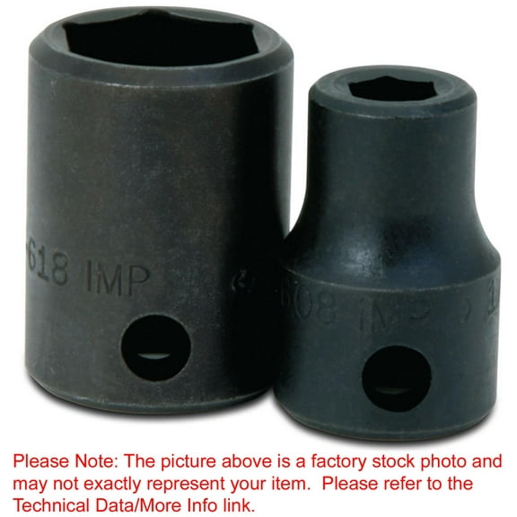 10mm x 3/8" Drive 6 Point Shallow Supertorque™ Socket, Chrome Finish. Not Suitable For Impact Use. Williams® USA # JHWBM-610