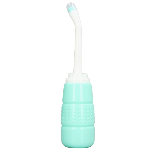 Portable Bidet Bottle, Soft Squeeze Comfortable Fast Rebound Angled Nozzle Water Sprayer Cleaner Strong Elasticity for Personal Care