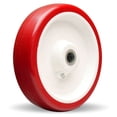 thumbnail image 3 of Hamilton 8-Inch Diameter Poly-Tech Polyurethane Wheel, 2-Inch Wide, 2 3/16-Inch Hub Length, 900 lbs Load Capacity, with 1/2-Inch Straight Roller Bearing - W-820-NF-1/2, 3 of 5
