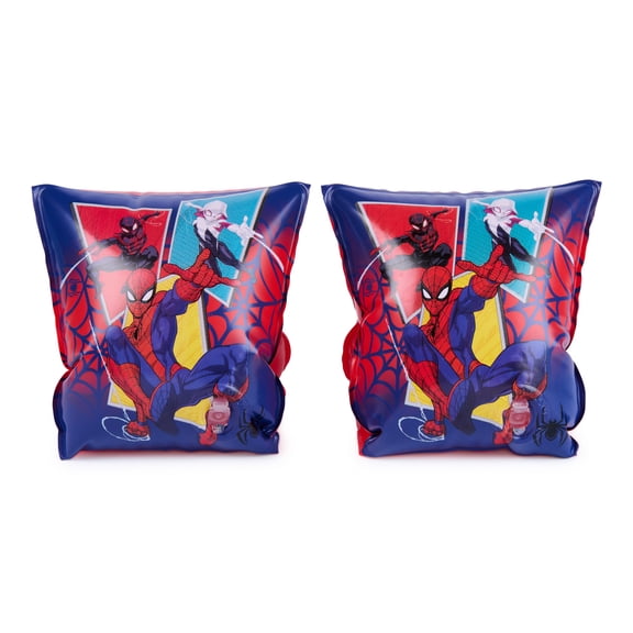 SwimWays Spider-Man Soft Swimmies, Kids Water Wings, Ages 3-5 Years