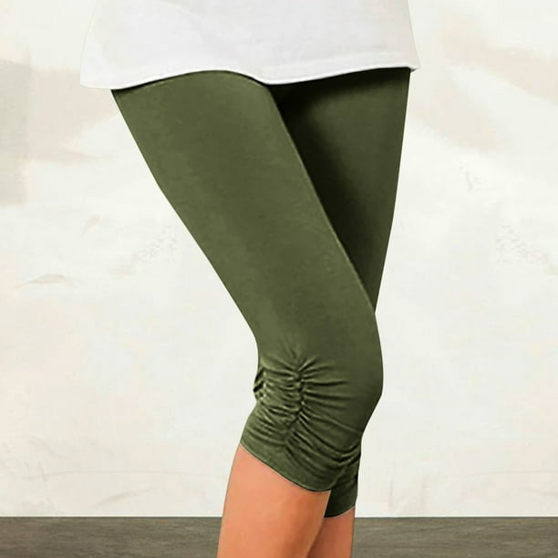 MKLEKYY Leggings de yoga para mujer, leggings de cintura alta, pantalones de yoga holgados, leggings de entrenamiento.
