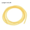 thumbnail image 2 of Uxcell Natural Latex Rubber Tubing 1.6mm ID 3.2mm OD 3.3ft Highly Elastic for Sports Exercise Fitness, 2 of 5