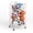 white, variant on 210L 43-Inch Large Ball Storage Basket with Wheels, Rolling Cart Sports Equipment Garage Organizer with Elastic Rope for Easy Access, Holder For Basketball, Soccer, Volleyball, Football