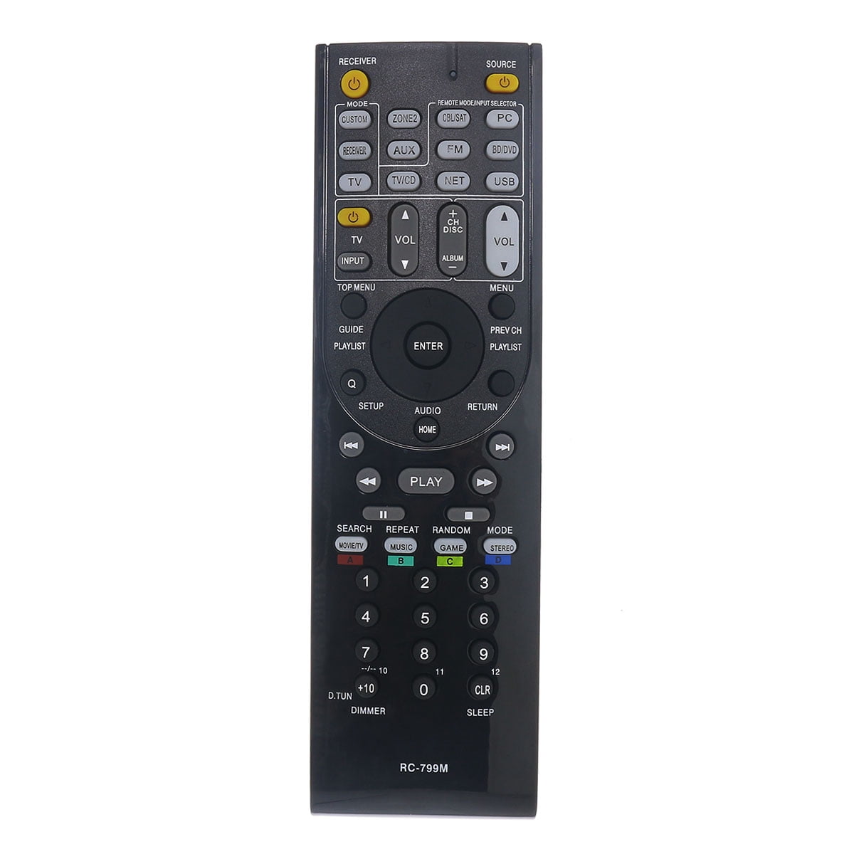 DEHA Audio Receiver Remote Control for Onkyo HTRC330