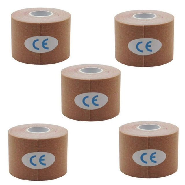 Skin Color Self-Adhesive Bandage, Elastic Adhesive Bandage Wrapped with , Suitable for Wrists, Ankles, Knees
