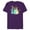 Purple, variant on Disney Princess Falling for Apple Picking - Short Sleeve Blended T-Shirt for Adults - Customized-Yellow