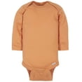thumbnail image 3 of Gerber Baby Boys' Long Sleeve Onesies Bodysuits, 6-Pack, 3 of 8