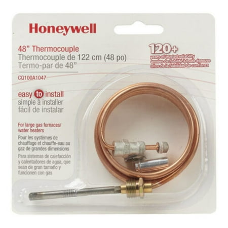 

48 Thermocouple for 30 Millivolt Systems Push In Clamp In Screw In Burners