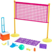 Barbie Loves the Ocean Beach Volleyball-Themed Playset, Made from Recycled Plastics