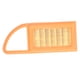 thumbnail image 4 of Filtro De Aire Del Soplador, Naranja 42821410300B Flujo De Aire Limpio A Prueba De Polvo Para Reparar El Reemplazo Para BR500 BR550 BR600, 4 of 7