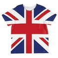 thumbnail image 1 of British Flag Union Jack All Over Toddler T Shirt, 1 of 2