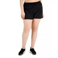 thumbnail image 2 of Id Ideology Plus Size Running Shorts, Black, 1X, 2 of 3