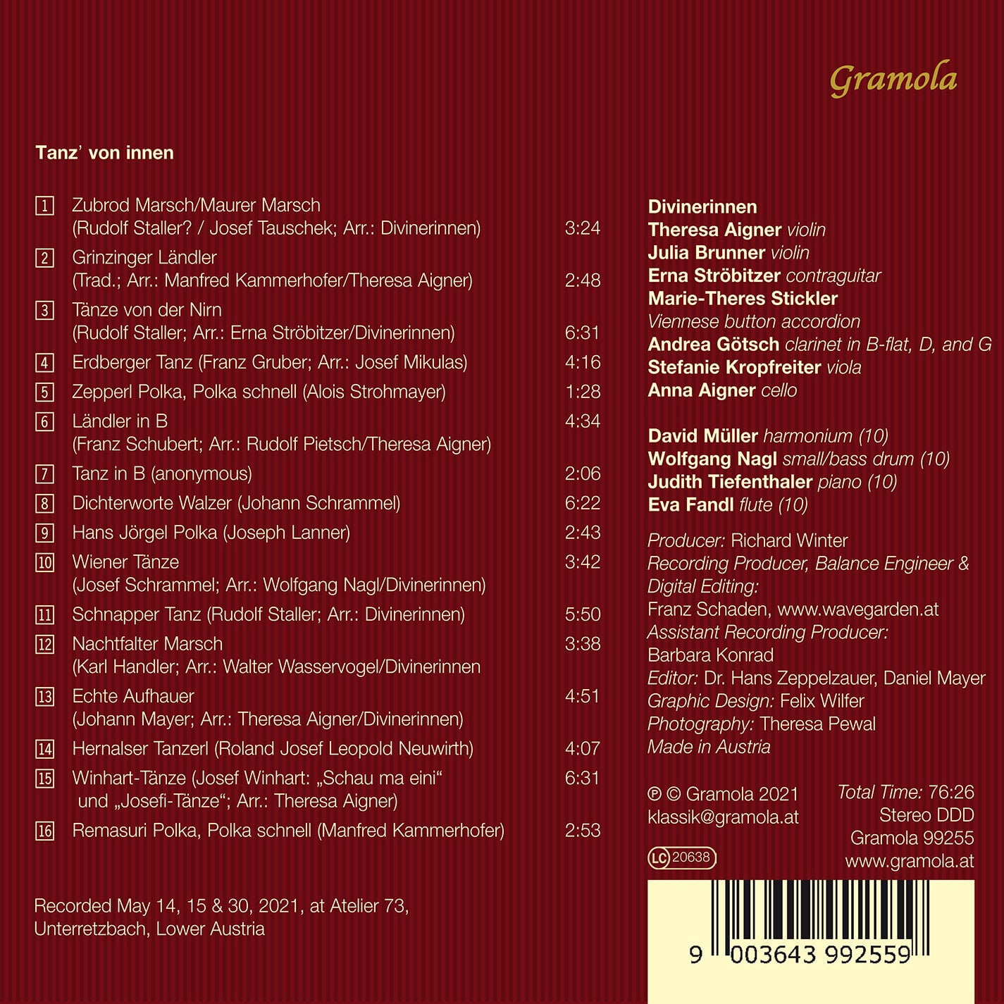Various Artists - Tanz Von Innen - Music & Performance - CD