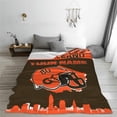 thumbnail image 3 of Custom Cleveland Blanket Personalized Throw Blankets Name and Number for Men Women Boy Football Style Decor Gifts, 3 of 6