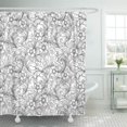 thumbnail image 1 of Cortina de Ducha ABPHQTO Abstracto Vintage Floral Botánico Ramo Dibujo 160x180 cm, 1 of 1
