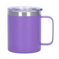 thumbnail image 2 of Coupe d'Isolation 360ML avec Poignée Isolation à Long Terme Couvercle Transparent Anti-Fuite Poignée Confortable Tasse Thermique d'Approvisionnement à Domicile, 2 of 8