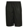 thumbnail image 2 of Real Essentials Boys Mesh Performance 5-Pack Shorts with Pockets, Sizes 4-18, 2 of 6