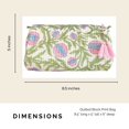 thumbnail image 2 of Neceser y estuche de maquillaje Palmetto Home Block Print Rosa, 2 of 7