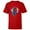 Red, variant on Encanto Isabela Madrigal Colorful Vibes Genuina - Short Sleeve T-Shirt for Kids - Customized-Red