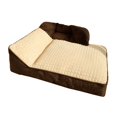 thumbnail image 2 of Cama cálida para perro, perrera, suave, interior, lavable, autocalentable, cama para gato, cama para dormir para gatito, perro, gatos domésticos marrón M, 2 of 9