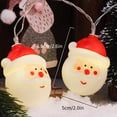 thumbnail image 4 of Bouanq Christmas Decorations Xmas Tree Decor LED Christmas Christmas Tree Snowman Decorative Light String Christmas Party Activity Decorative Light Christmas Tree Ornaments Gifts, 4 of 5