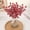 Snow red fruit × 20 pcs, variant on 20-Pack 7-Inch Artificial Berry Picks - Red Holly Berry Stems for Christmas Tree, Wreath Crafts, and Wedding Home Decor