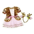 thumbnail image 3 of InCharacter Costumes Deer Tutu Halloween Fantasy Costume Female, Infant 0-1, Brown, 3 of 6