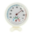 thumbnail image 1 of Medidores De Humedad De Temperatura Analógica de piezaza Termómetro Higrómetro, Lectura Confiable Con Precisión BLESIY Termómetro con forma de reloj, 1 of 5