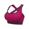 thumbnail image 2 of FANNYC Sports Bras For Women - Padded Seamless Low Impact Support For Yoga Gym Workout Running Fitness Cross Back Flexible Bra Tank Tops, 2 of 5
