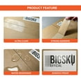 thumbnail image 4 of BIGSKU Packing Tape, 3inch x 110 Yards, Design for Shipping, Sealing, Mailing, Storage, Moving, Packing, 24 Pack, Ultra Clear, 4 of 5