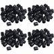 thumbnail image 1 of Tapones de Goma 160 Piezas Extremos de Tubo de Goma Negra Redondos de 10 mm, 1 of 8