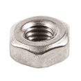 thumbnail image 3 of 400Pcs M3 3mm Female Thread Hex Metal Nut Fastener Silver Tone, 3 of 7