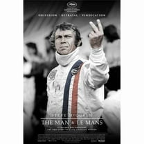 Pop Culture Graphics  Steve McQueen The Man & LeMans Movie Poster, 11 x 17