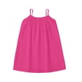 thumbnail image 5 of WAYUTE Girls' Dresses Sleeveless Loose Dress with Pockets Lightweight Party Outfit for Kids Casual Summer Casual Dailywear, 5 of 7